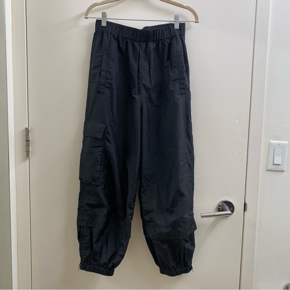 Tibi Crispy Nylon Pull On Wilt Jogger - Regular Length